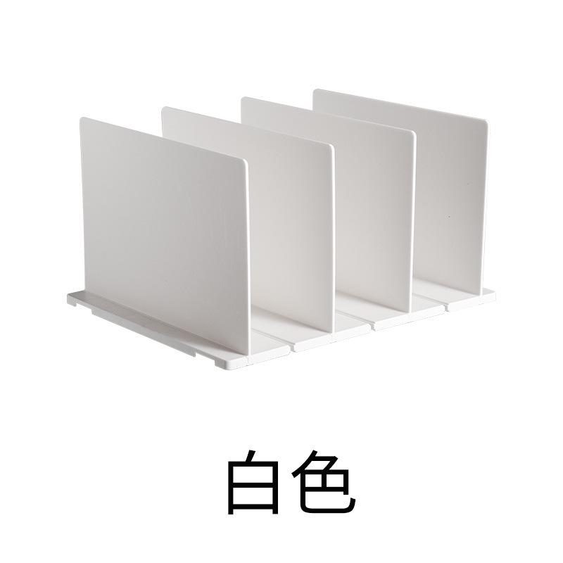 71tx衣柜分隔板厨房整理收纳架桌面分层包包收纳盒书立分类文件架