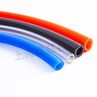 德料PU管夹纱管透明PU气动气泵气线软管8*5 10*6.5 12*8 16 20