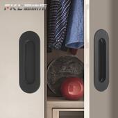 拉手抽屉把手嵌入式 304不锈钢暗拉手 哑黑暗扣移门推拉门隐形暗装