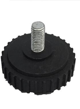 30kg150kg200公斤300KG电子秤称脚下面黑红色塑胶底座 通用螺丝脚