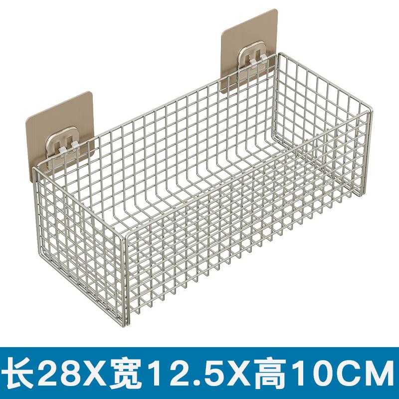 墙上不锈钢浴室洗手间厕所洗漱台免打孔卫生间置物架壁挂收纳新款