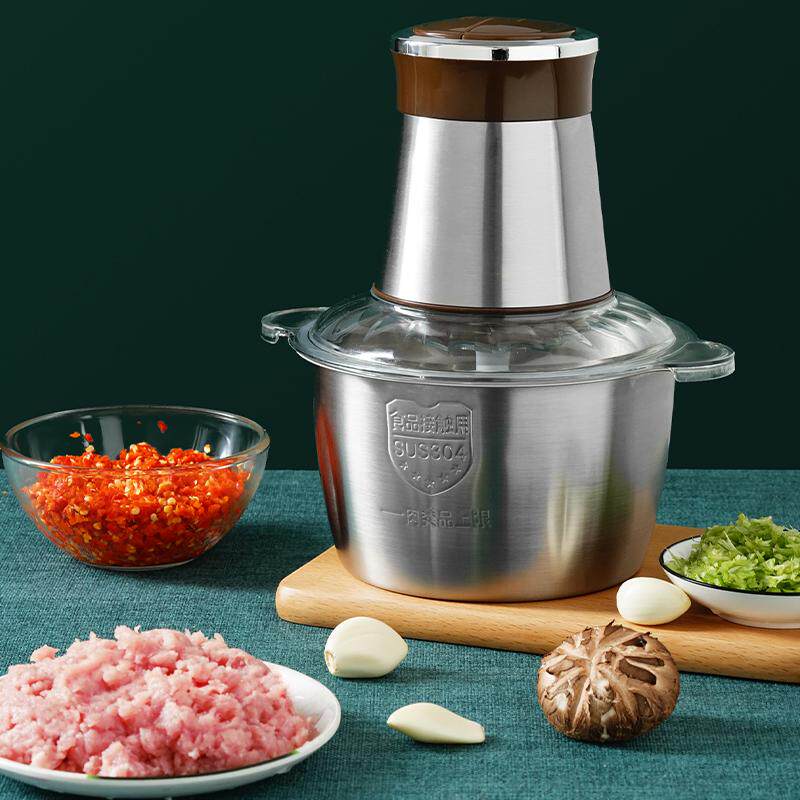 家用多功能小型电动绞肉机手动打肉碎肉菜辣椒饺子馅神器搅肉馅机