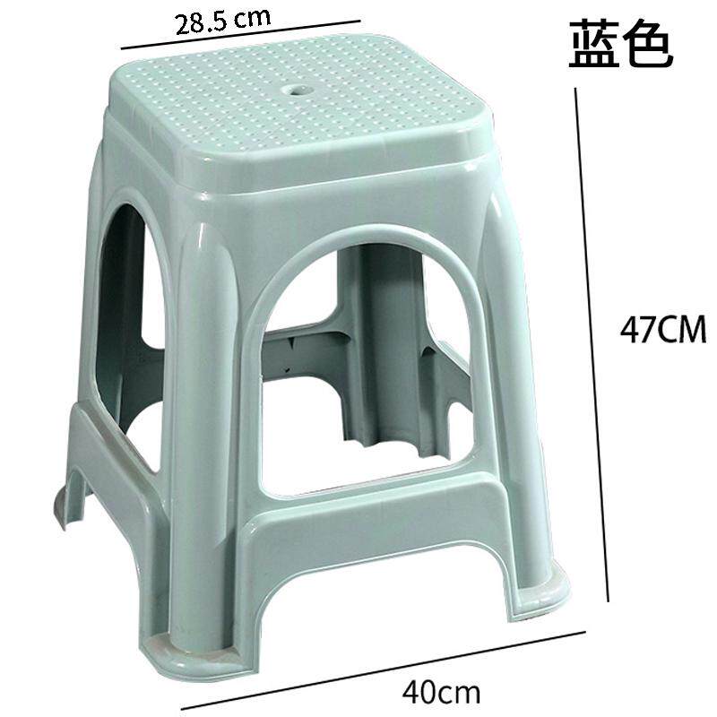 塑料凳子家用加厚塑料凳客厅成人餐桌登子板凳经济型高凳胶凳方凳