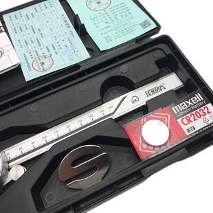 特马IP67防油防水 0-150-200-300mm数显卡尺高精度不锈钢电子卡尺