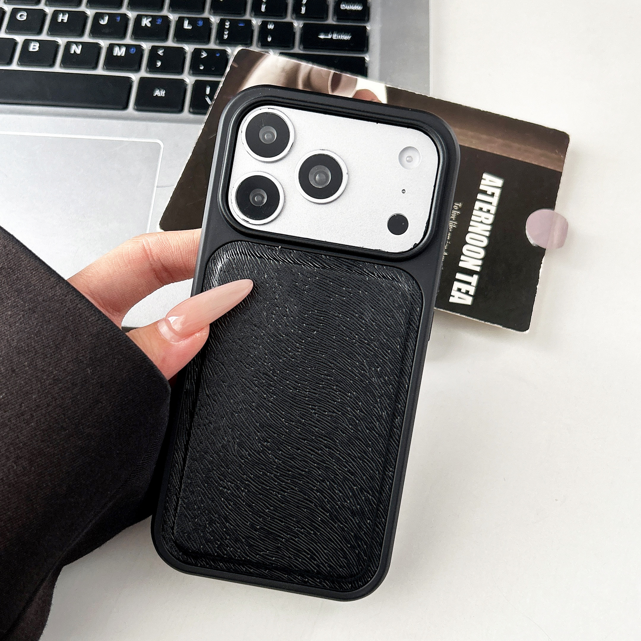 六色陨石纹适用iPhone17promax手机壳16苹果15全包14纯色13女男简约个性商务保护套防摔爆款春夏拼接个性纹理