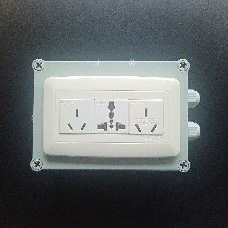 安规综合测试仪配件插座盒综测接线盒仪迪安全性能综合试验用盒AN