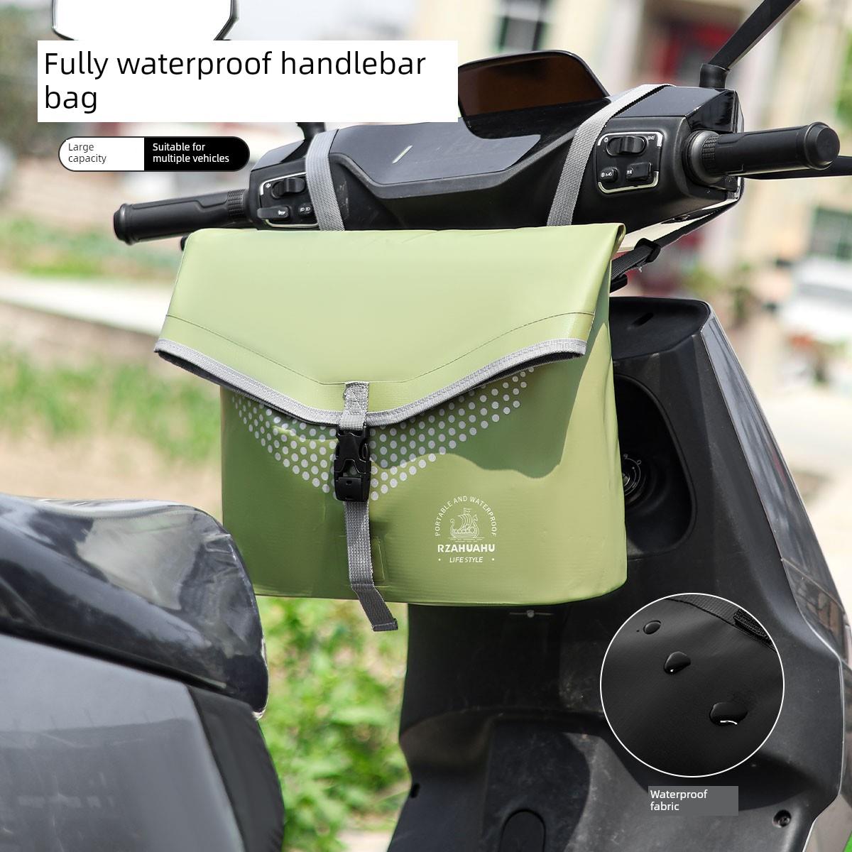 电动汽车前袋挂袋侧挂袋自行车有轨电车储存充电器防水储存挂袋