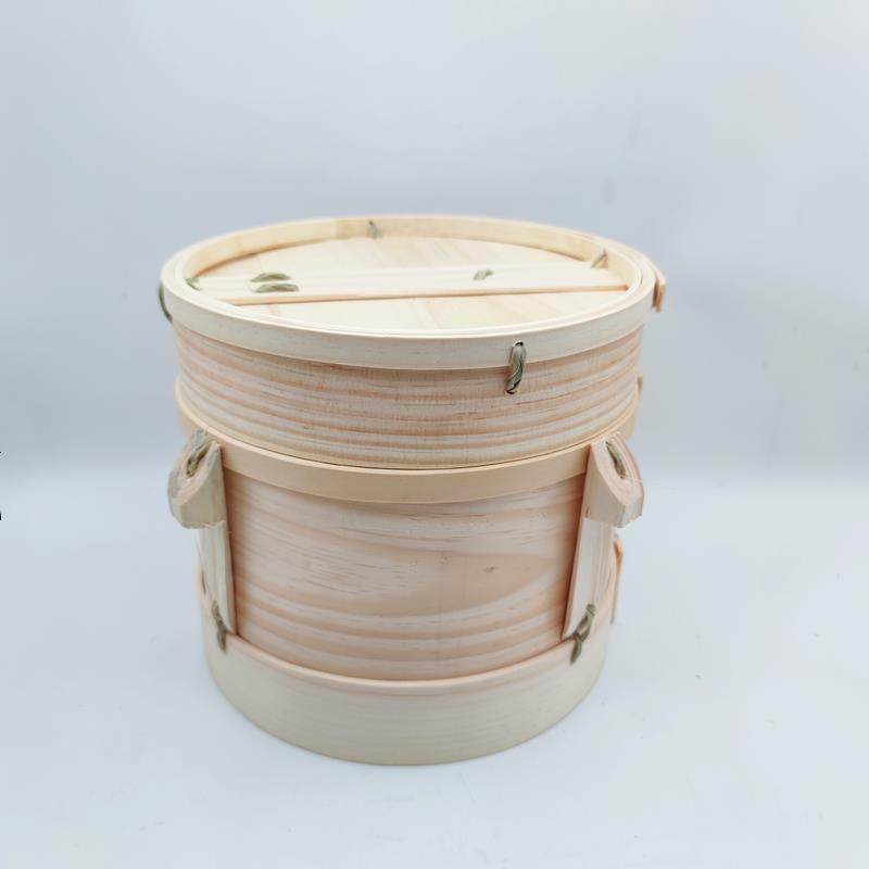 保山沙登手工蒸子蒸饭木桶家用小木甄子糯米饭松木蒸笼甑子蒸笼