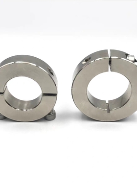 替代FAQ02系列45号钢镀镍固定环限位环固定圈挡圈光轴固定钢圈