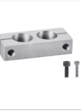 RDJ11 12平行固定夹支柱固定夹口罩机配件双孔连接件15*15 16*16