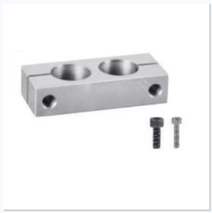 RDJ11 12平行固定夹支柱固定夹口罩机配件双孔连接件15*15 16*16