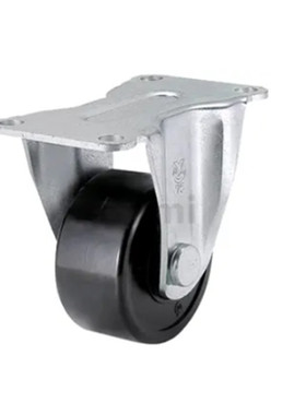 替代脚轮CHJK75103X52 CHJK65孔距91X47脚轮重型定向孔距尼龙滚轮