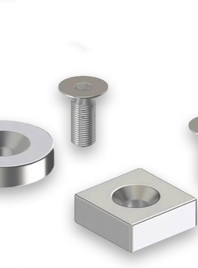 MAGC-A8-A10-A12-A15-A20圆柱型A25-T2-T3-T4-T5-T6磁铁带沉孔型