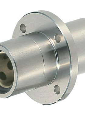 OGJ01/OGJ02-d8/d10/d12无油衬套d16/d20/d25/d30中间法兰铜合金