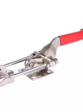 TCLV1不锈钢可调直角搭扣90度 TCLV2 门闩式快速夹钳垂直锁紧型