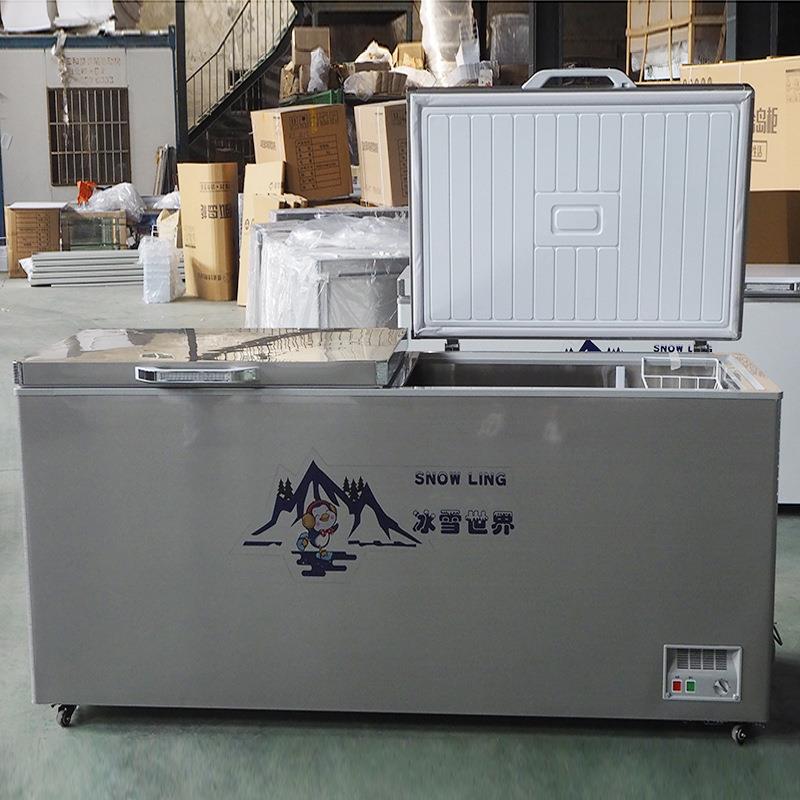 卧式冷柜厂家直供铜管制冷商用保鲜冷冻冷藏柜大容量卧式冷柜