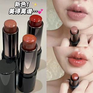 水光清透低饱和裸粉日常裸色滋润口红唇膏多用棒女腮红学生适用
