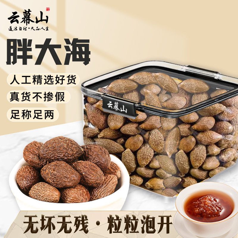 云幕山胖大海锁鲜盒正宗广西胖大海易泡发新鲜正品新货冲泡水批发