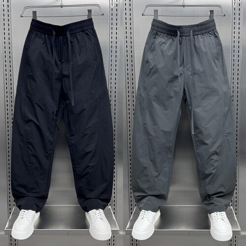 夏季薄款透气速干户外运动裤男士