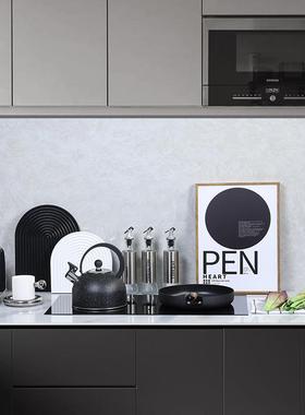 样板房间摆件厨房装饰品橱柜锅具展厅饰品组合现代简约软装摆件