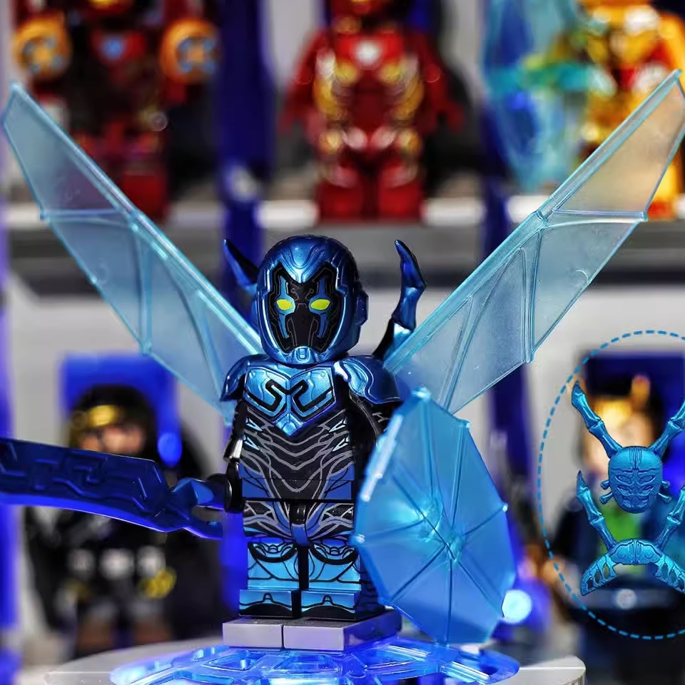 兼容乐高灭霸双刃战刀盔甲钢铁侠第三方积木小人仔复仇者联盟玩具