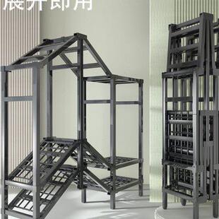 衣柜卧室家用折叠简易布衣柜钢架结构收纳小户型推拉门衣u. 免安装