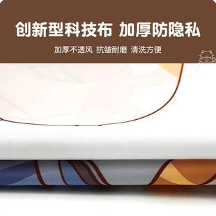防风隔热遮挡帘子卧室房间家用厨房卫生间防尘布帘 门帘隔断帘夏季