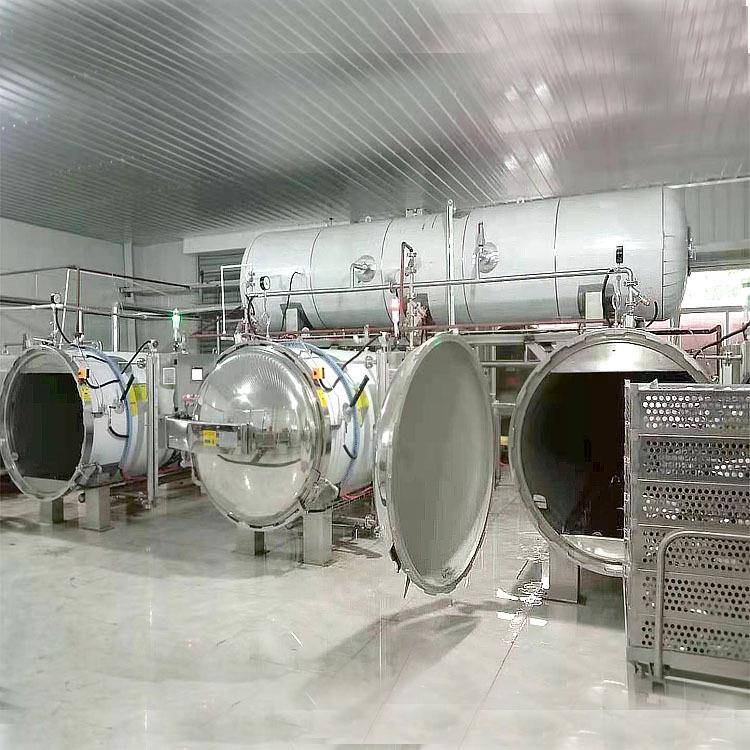 饮料杀菌锅三片罐杏仁露玻璃瓶饮料杀菌设备两片罐高温杀菌釜