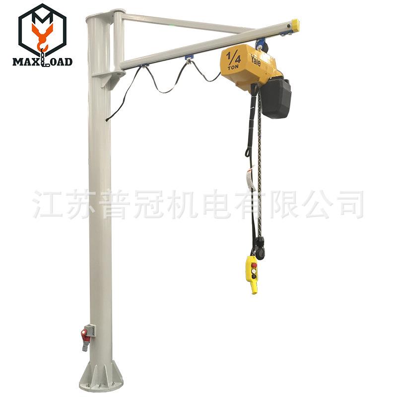 厂家直供立柱式悬臂起重机0.5吨1吨2吨吨小型吊机折臂提升