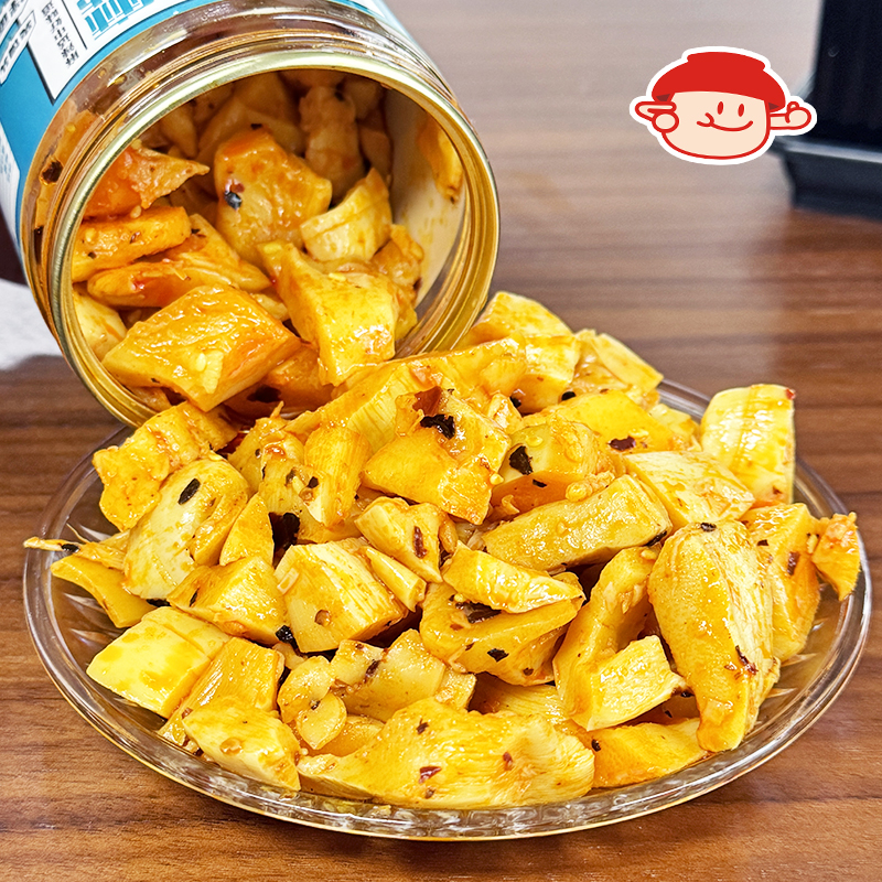 中大坛香北味笋脆响红油笋丁香辣下饭菜竹笋开胃泡菜笋块罐装咸菜