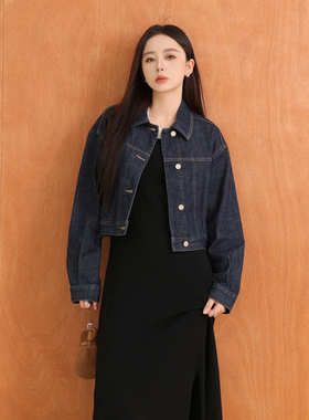 【AIRIQI】时尚牛仔H型短外套AI43WT405
