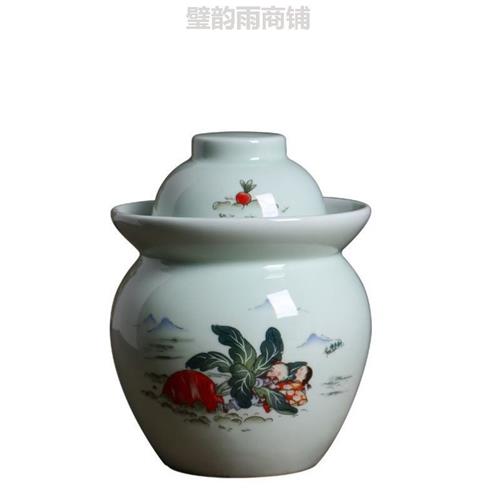 瓦罐传统泥家用泡菜坛老式酸菜无釉子土陶腌菜四川陶瓷缸淹制咸菜