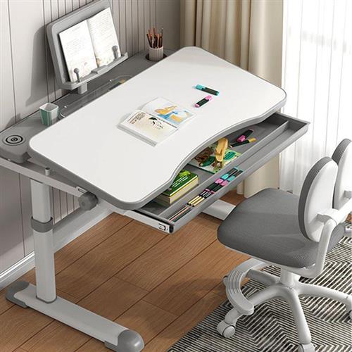 家用儿童学习桌椅带灯写字桌儿童书桌学生桌椅可升降学生作业桌