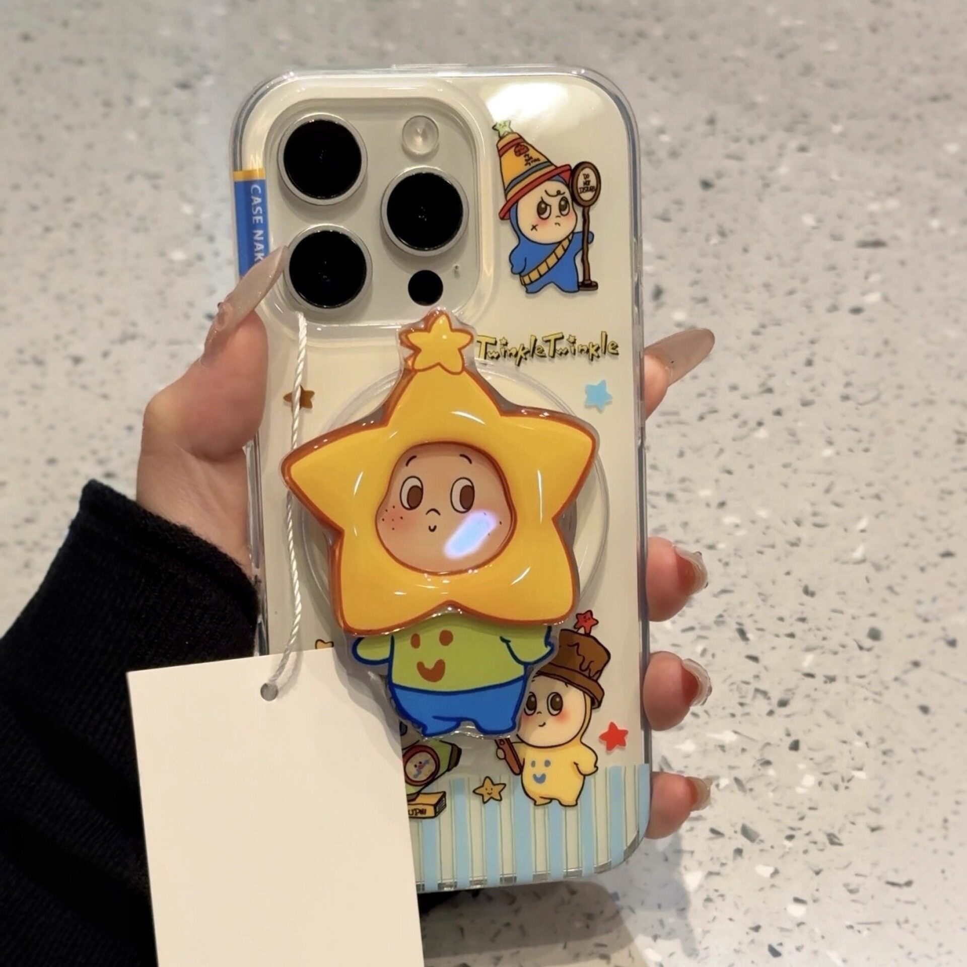 星星人适用opporeno16手机壳
