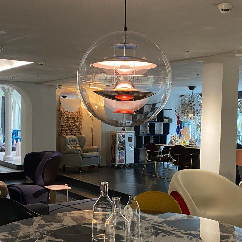 北欧丹麦Verpan VP Globe星球吧台餐厅吊灯设计师卧室阳台圆球灯
