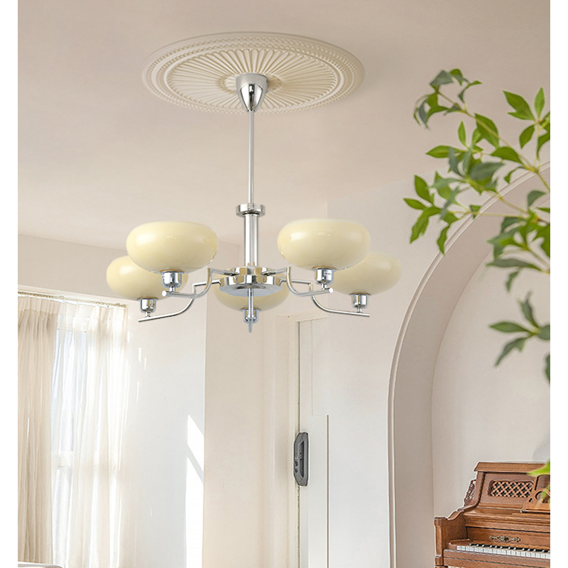 复古氛围感法式包豪斯吊灯