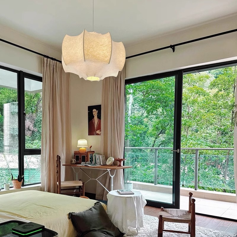 意大利设计师款蚕丝餐厅吊灯