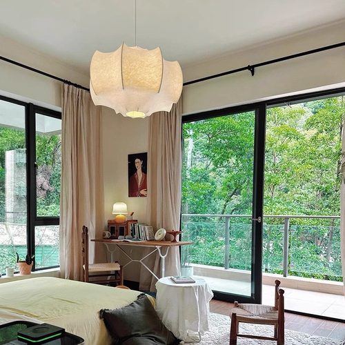 意大利设计师款蚕丝餐厅吊灯