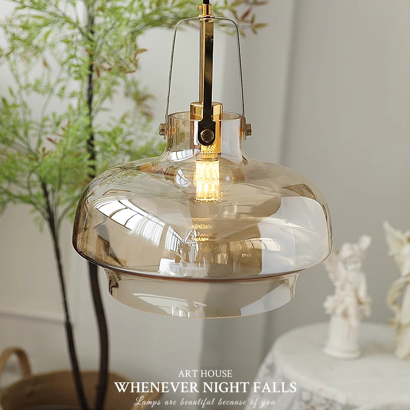 餐厅吊灯创意北欧卧室床头餐桌吧台玻璃灯vintage中古灯具,家装灯饰光源,餐厅吊灯,淘宝优惠券,粉丝福利购,淘宝优惠卷