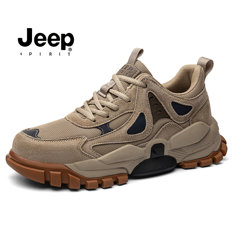 jeep男鞋秋季网面鞋百搭运动鞋