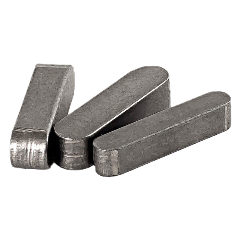 。M8M10M12mmA型圆角平键销45#号钢GB1096B型方键销料C型轴销平键