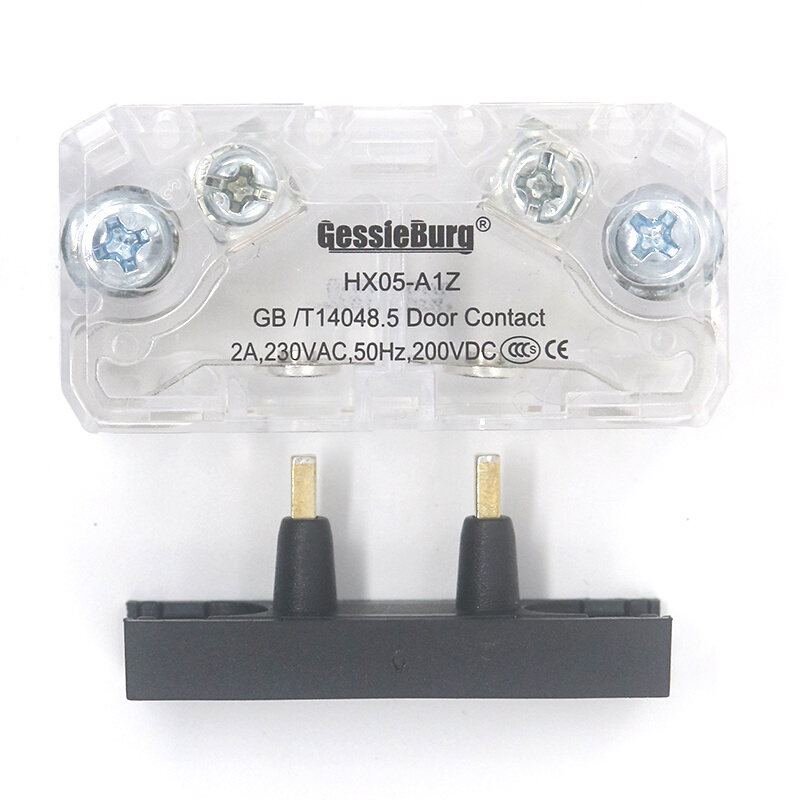 。泛阳付门锁触点副门锁AZ-061 LD31A 轿门付锁适用奥的斯电梯配