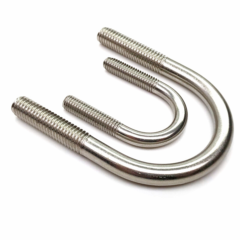 。M6M8M10M12 316不锈钢U形螺丝U型卡U型管码U型卡子U形螺栓PVC管