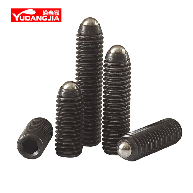 。M3M4M5M6-M16 304波仔螺丝波子波珠定位珠钢珠紧定12.9级弹簧柱