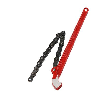 日本进口SUPER世霸链条扳手链钳滤清器扳滤芯水管链条管钳子30寸