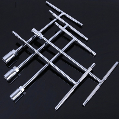 。T型套筒扳手外六角扳手T型T字丁字手动套筒杆6/7/8/10/14/17mm