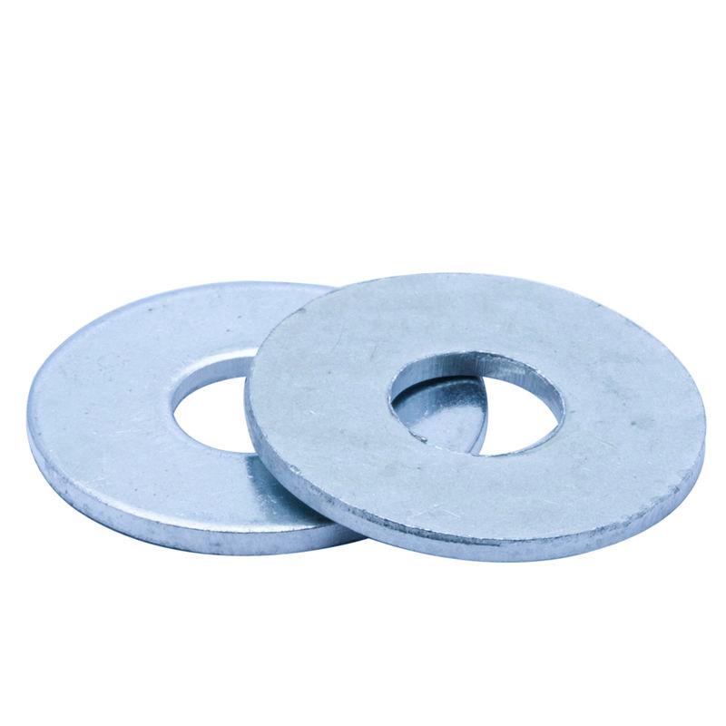 镀锌蓝白平垫平垫圈介子垫片华丝垫圈M3M4M5M6M8M10M12M14M16-M24