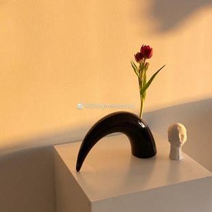 SHINY MOMO抽象艺术陶瓷花瓶