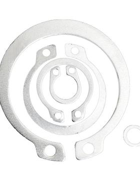 304不锈钢GB894轴用弹性挡圈卡簧轴外卡环D5D6D7D8D10D12D13-D150