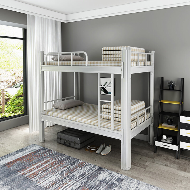 。上下铺铁架床员工宿舍双层铁床1.2学生公寓高低床加厚成人铁艺,金属材料及制品,金属罐/桶/瓶,淘宝优惠券,粉丝福利购,淘宝优惠卷